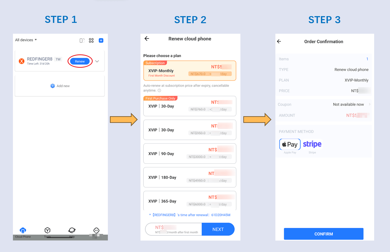 How to Renew Cloud Phone